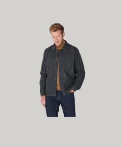 Birdseye Jacket Wool Blend Made In Italy