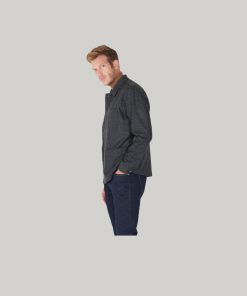 Birdseye Jacket Wool Blend Made In Italy