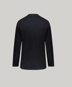 Single-Breasted Jacket With Patch Pocket