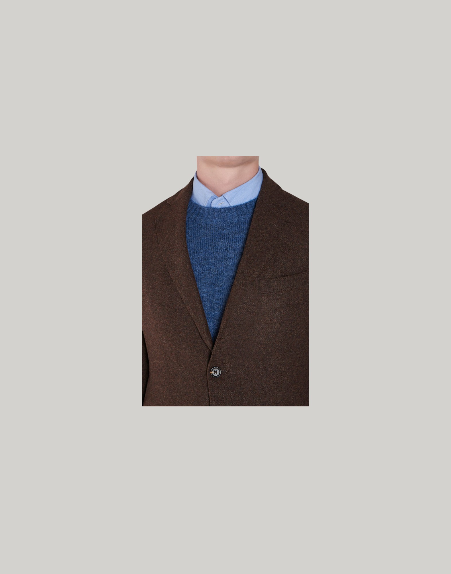 Single Breasted Tweed Jacket