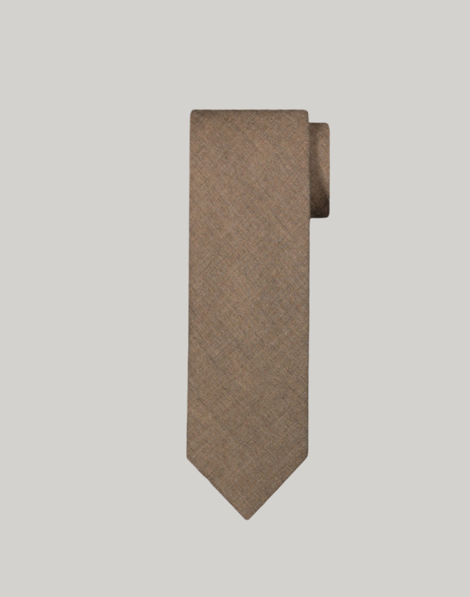 Poly Wool Touch Tie – Plain