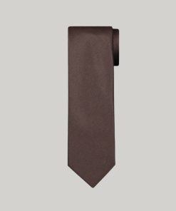 Poly Wool Touch Tie Plain
