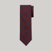 Regimental Brushed Effect Wool Blend Tie