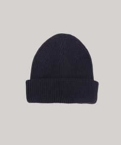 Ribbed Knit Beanie Hat