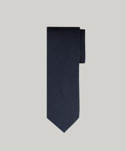Solid Colour Tie Cotton Linen Blend