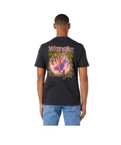 Graphic Tee Faded Black