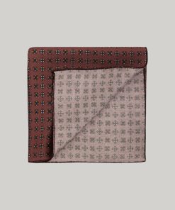 Pochette Men’S Fantasy Design Linen Blend Pocket Square