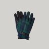 Tartan Gloves Green