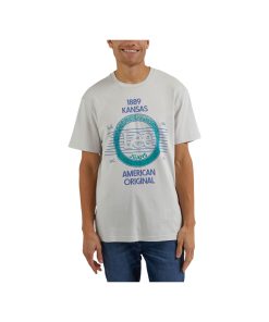 80S Graphic Tee Foggy Gray