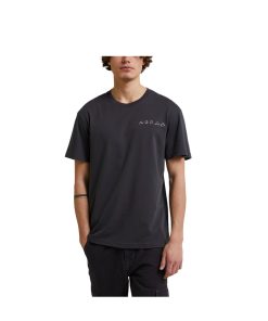 90S Relaxed Graphic T Washed Black
