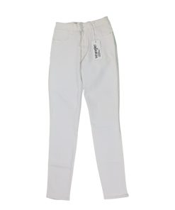 High Skinny Crop White