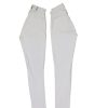 High Skinny Crop White