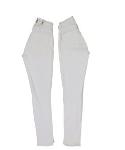 High Skinny Crop White