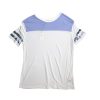 Color Block Tee Faded Blue