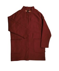 Wool Coat Burnt Henna
