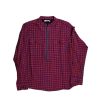 Zip Shirt Rust Orange