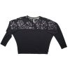 L/S Back Opening Tee Dark