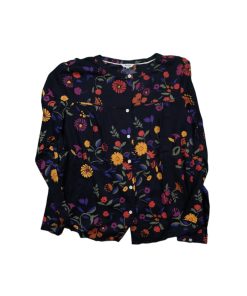L/S Feminine Blouse Black