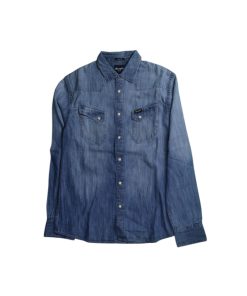 L/S Western Shirt Light Indigo