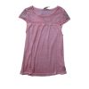 Capsleeve Tee Coral Peach