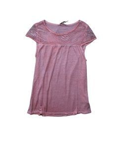 Capsleeve Tee Coral Peach
