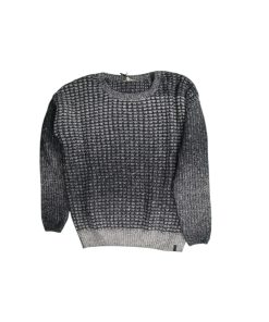 Crew Neck Knit Vintg Grey Mel-Size Medium