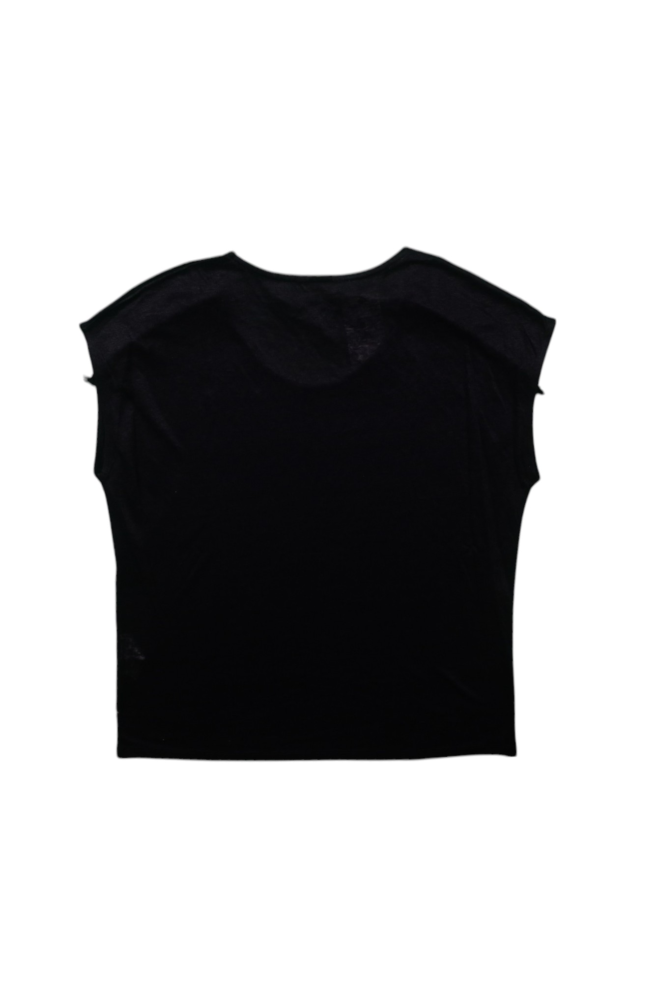 Fringes Tee Black