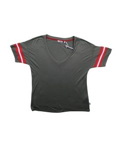 Tape Fluid Tee Deep Lichen Grn-Size XS