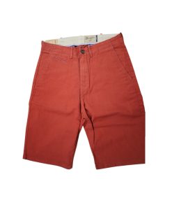 Chino Shorts Red Ochre