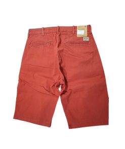 Chino Shorts Red Ochre
