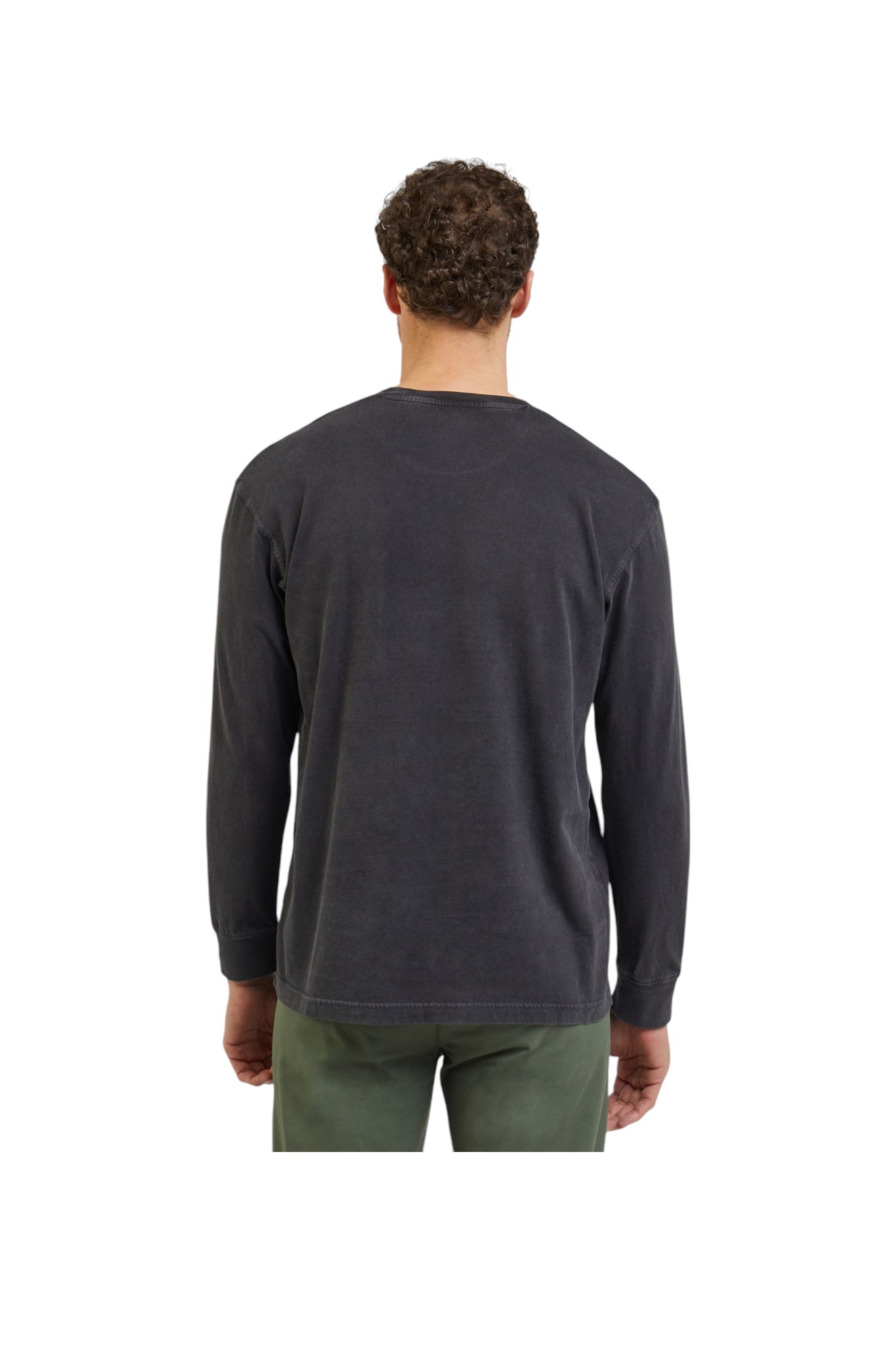 Lee Ls Pocket Tee Washed Black