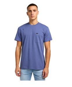 Relaxed Pocket Tee Surf Blue