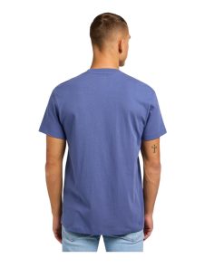 Relaxed Pocket Tee Surf Blue