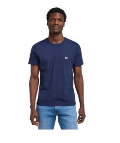 Ss Patch Logo Tee Navy-Small