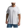 Ss Patch Logo Tee White
