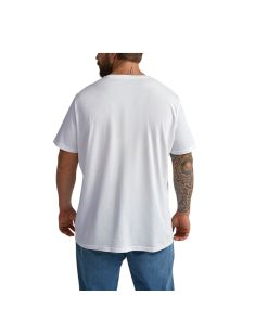 Ss Patch Logo Tee White