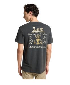 Ss Working West Tee Washed Black/M
