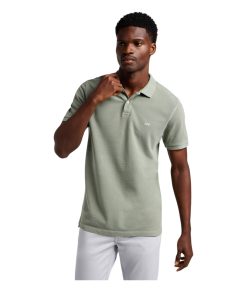 Garment Dye Polo Olive Grove