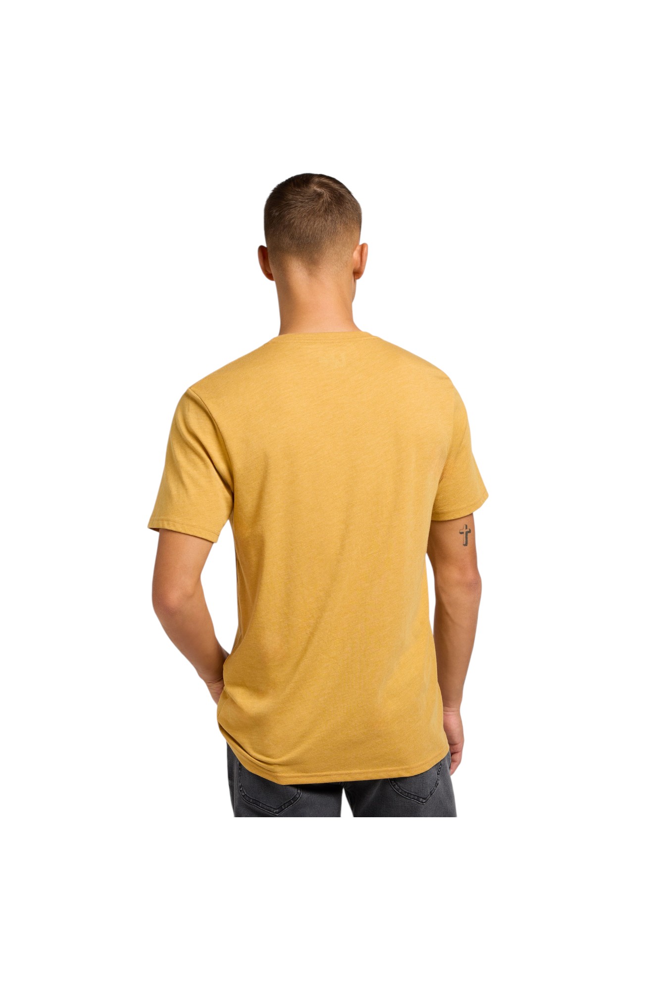 Xm Logo Tee Pale Gold