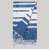 Beach Towel White/Blue