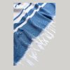Beach Towel White/Blue