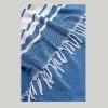 Beach Towel White/Blue