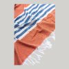 Beach Towel Orange/Blue