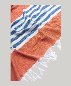 Beach Towel Orange/Blue