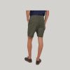 Bermuda With Pocktes Twill Stretch Fabric