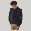 Single breasted jacket with patch pocket