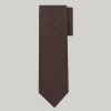 Bamboo Blend Tie Black Brown