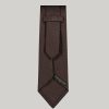 Bamboo Blend Tie Black Brown