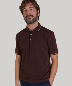 Short sleeves polo cotton piquet