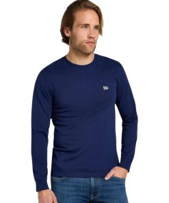 Ls Patch Logo Tee True Navy